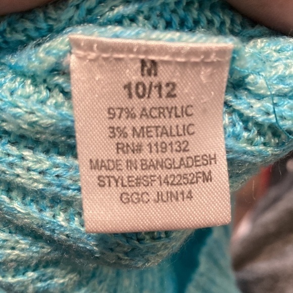 5/$20 Girls CherryStyx Knitted Hoodie - Picture 4 of 4